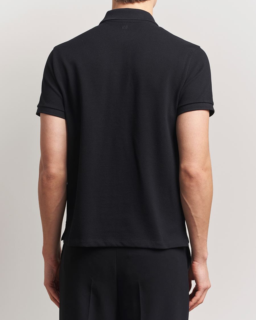 Uomini | Polo | AMI | Heart Logo Polo Black