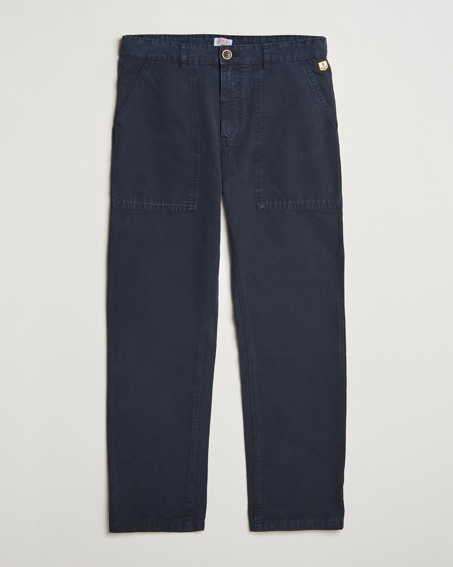Uomini | Pantaloni | Armor-lux | Workwear Trousers Rich Navy