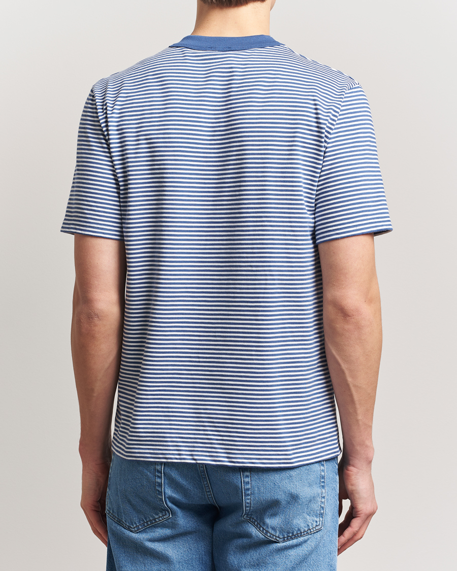 Uomini | T-shirt | Armor-lux | Callac Héritage Stripe T-Shirt Obscur/Milk