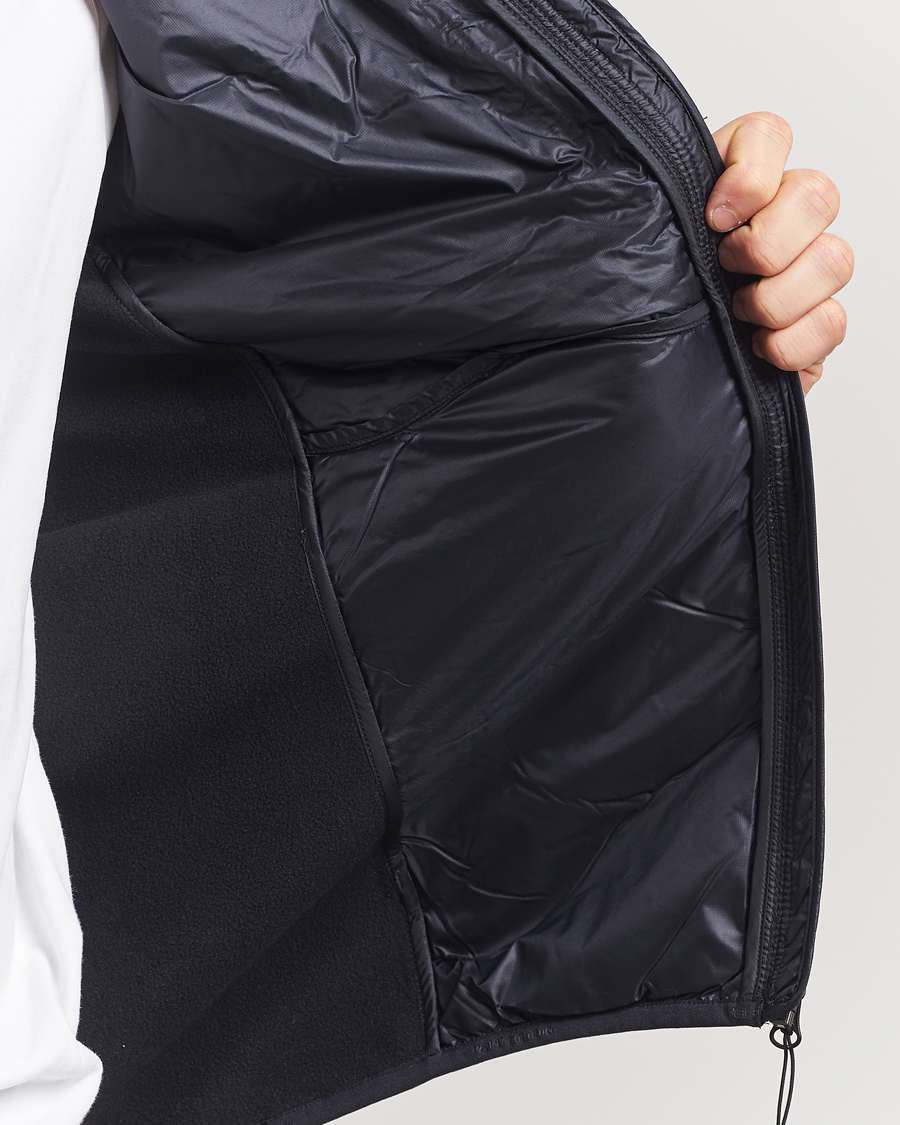 Uomini | Giacche | Peak Performance | Helium Down Hooded Hybrid Jacket Black