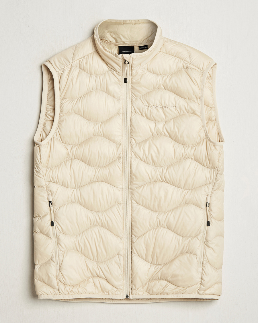 Uomini | Giacche | Peak Performance | Helium Down Vest Sand Fog