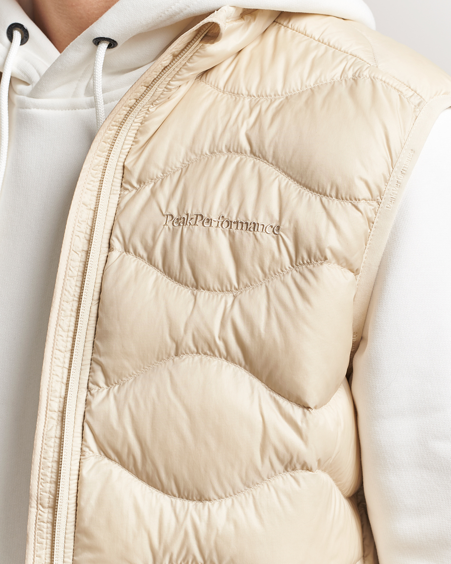 Uomini | Giacche | Peak Performance | Helium Down Vest Sand Fog