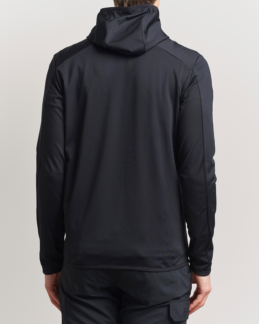 Uomini | Maglieria | Peak Performance | Light Hooded Full Zip Black