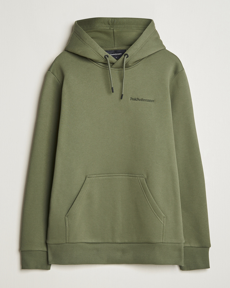 Uomini | Maglieria | Peak Performance | Original Hoodie Pine Needle