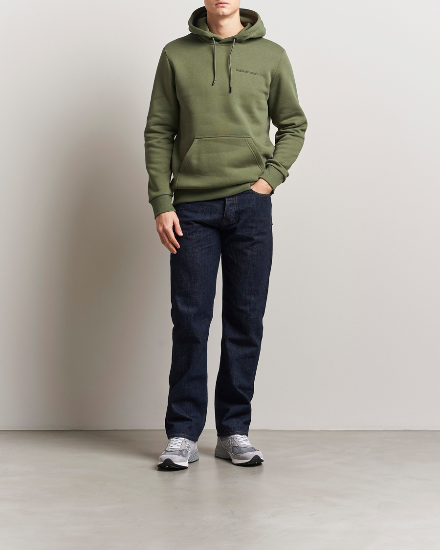 Uomini | Maglieria | Peak Performance | Original Hoodie Pine Needle