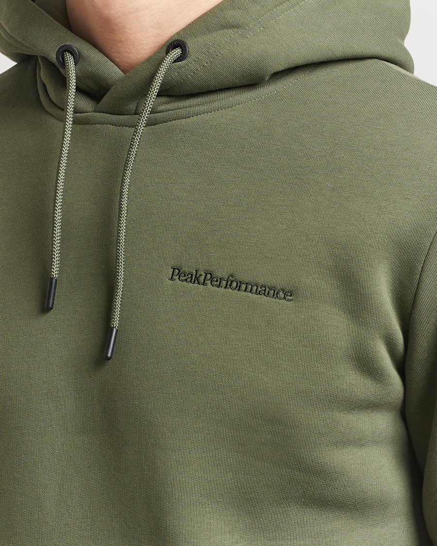 Uomini | Maglieria | Peak Performance | Original Hoodie Pine Needle