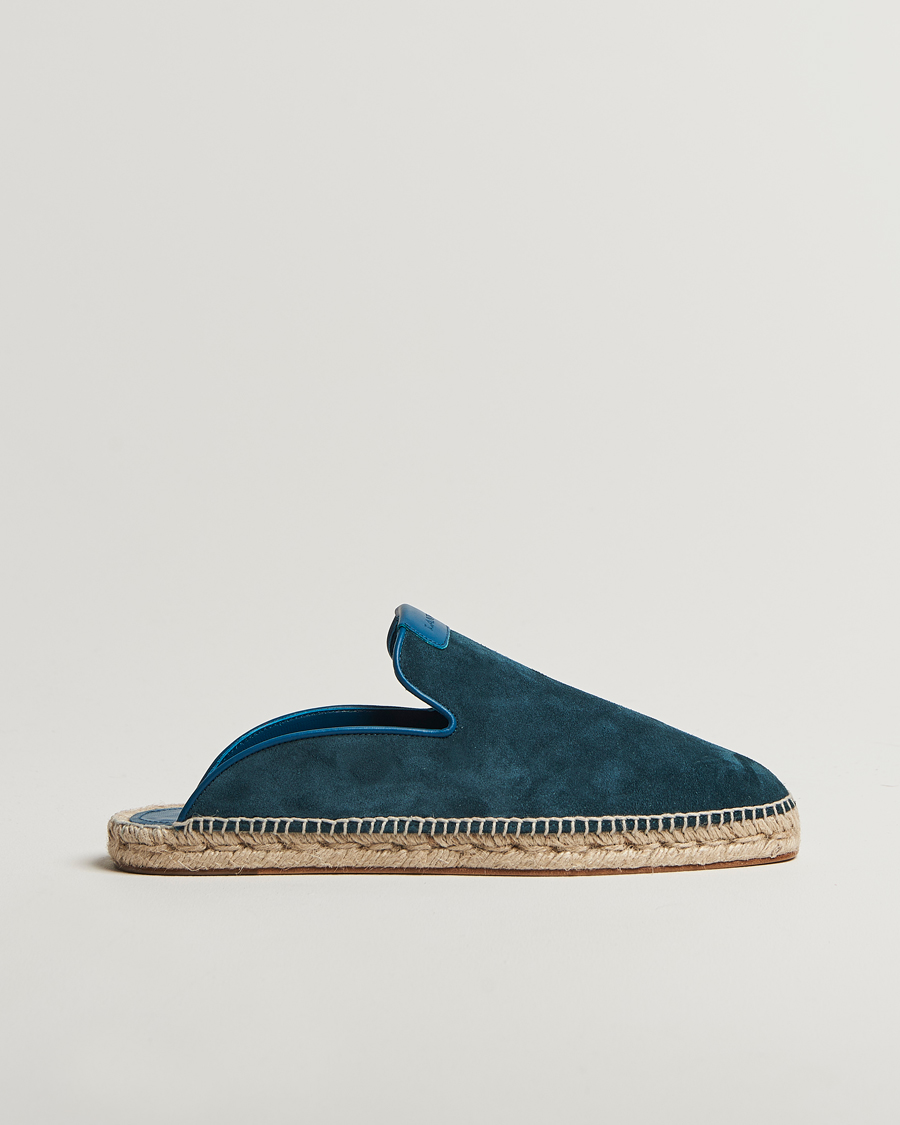 Uomini | Lanvin Espadrilles Petrol Blue | Lanvin | Espadrilles Petrol Blue