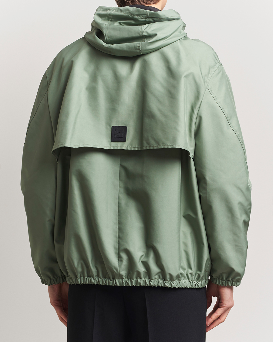 Uomini | Giacche | Lanvin | Hooded Windbreaker Sage Green