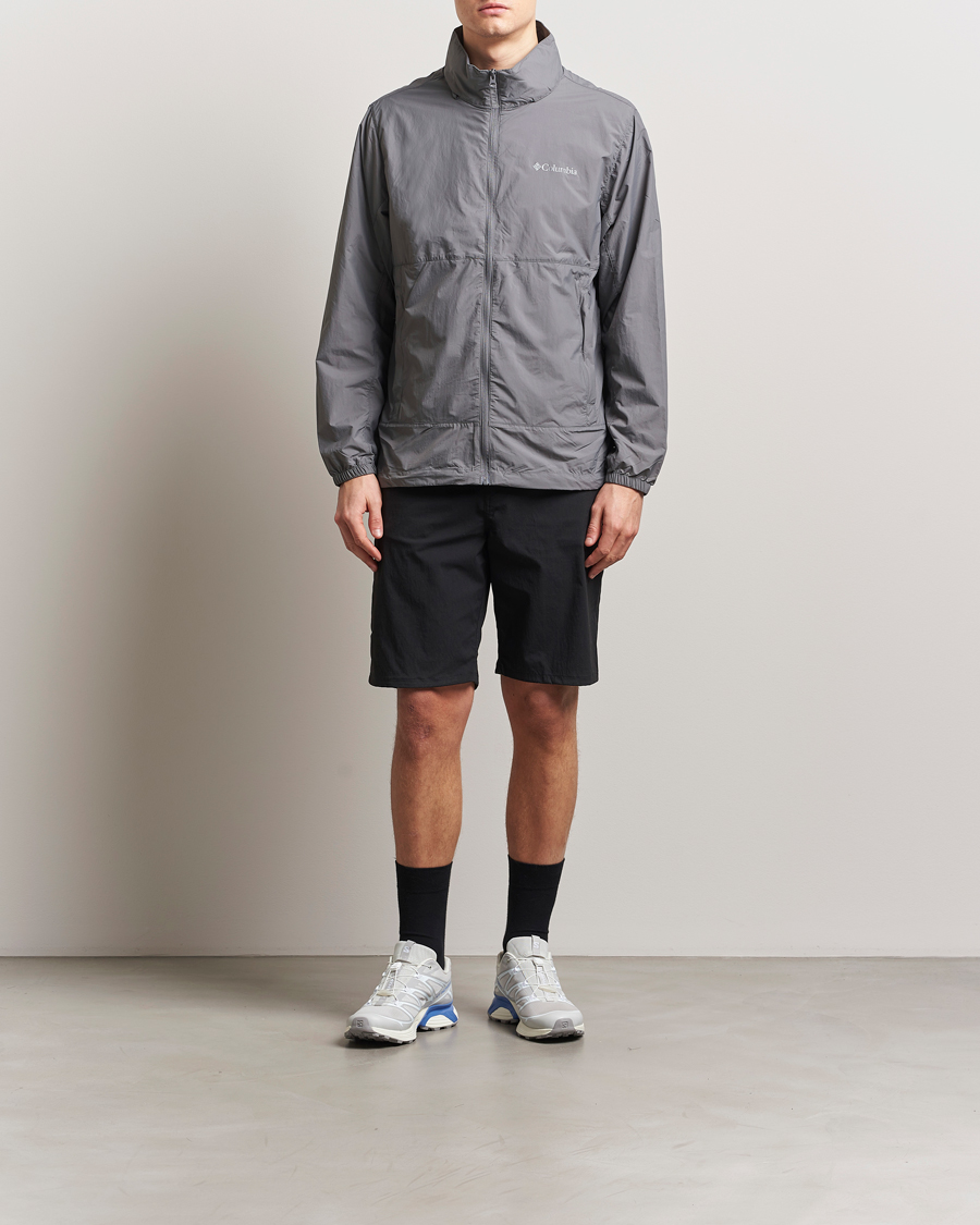 Uomini | Giacche | Columbia | Loop Basin Windbreaker City Grey