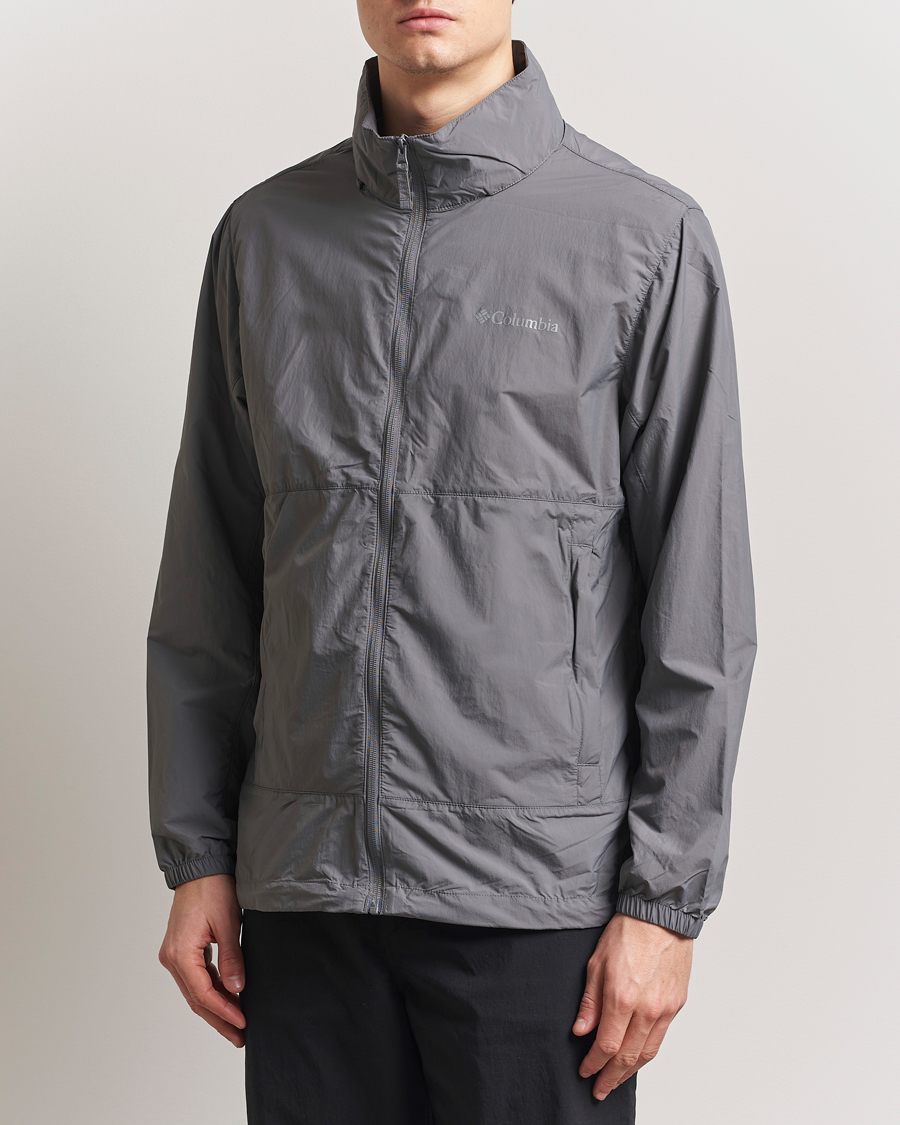 Uomini | Giacche | Columbia | Loop Basin Windbreaker City Grey
