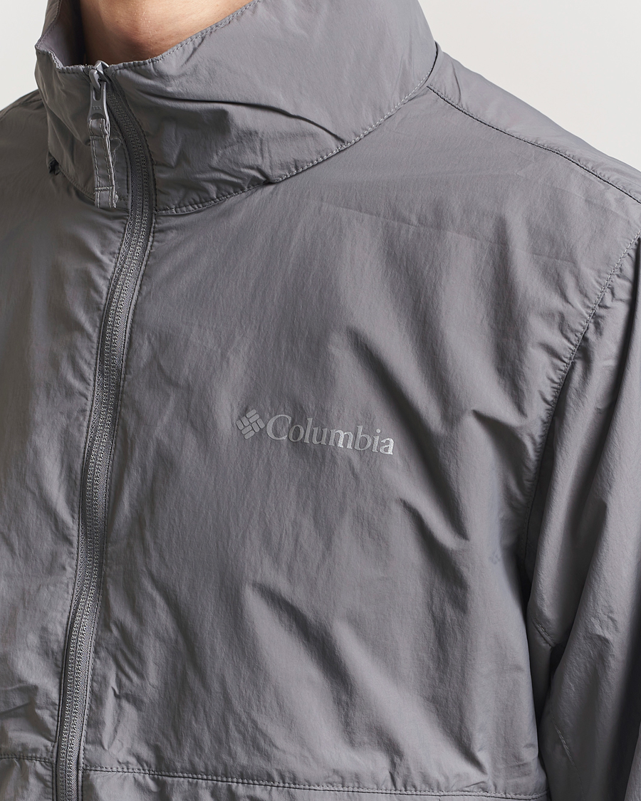 Uomini | Giacche | Columbia | Loop Basin Windbreaker City Grey