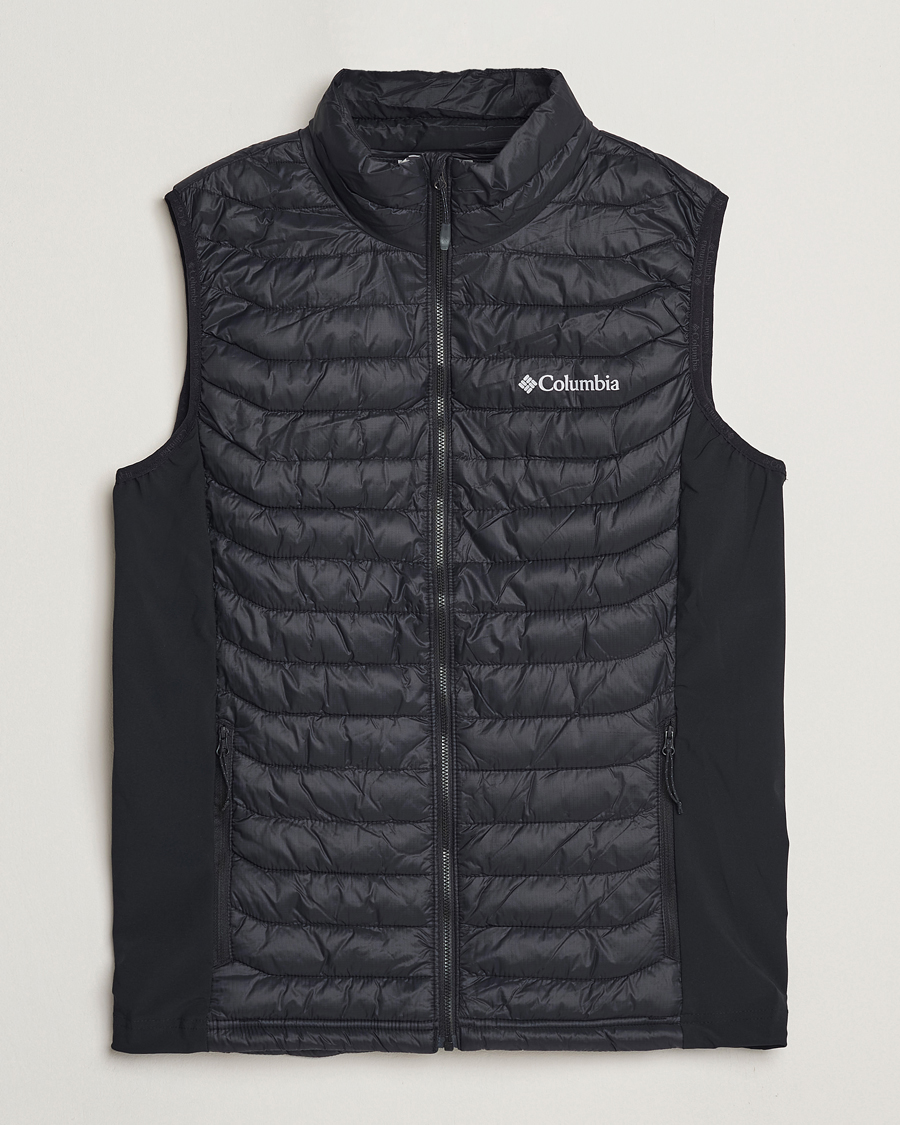 Uomini | Gilet | Columbia | Powder Pass Hybrid Vest Black