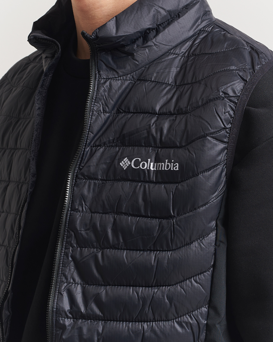 Uomini | Gilet | Columbia | Powder Pass Hybrid Vest Black