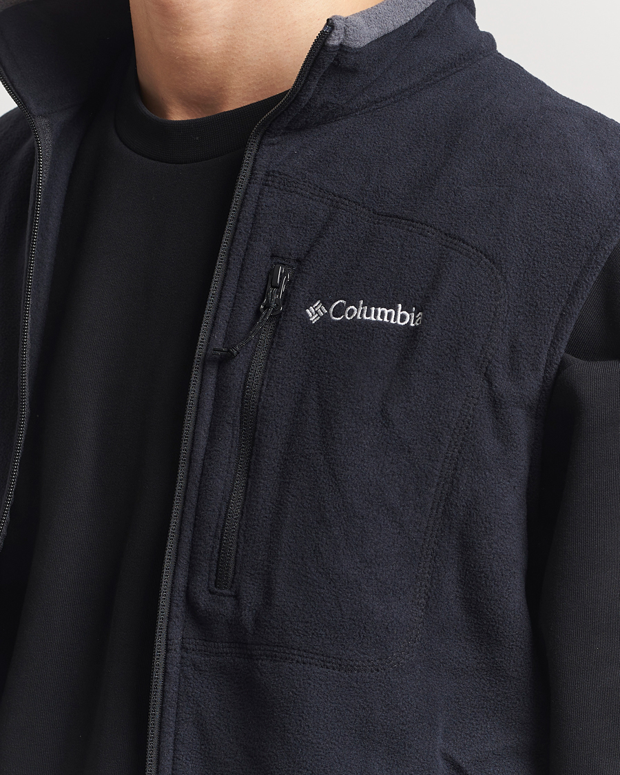 Uomini | Maglieria | Columbia | Fast Trek Full Zip Fleece Vest Black