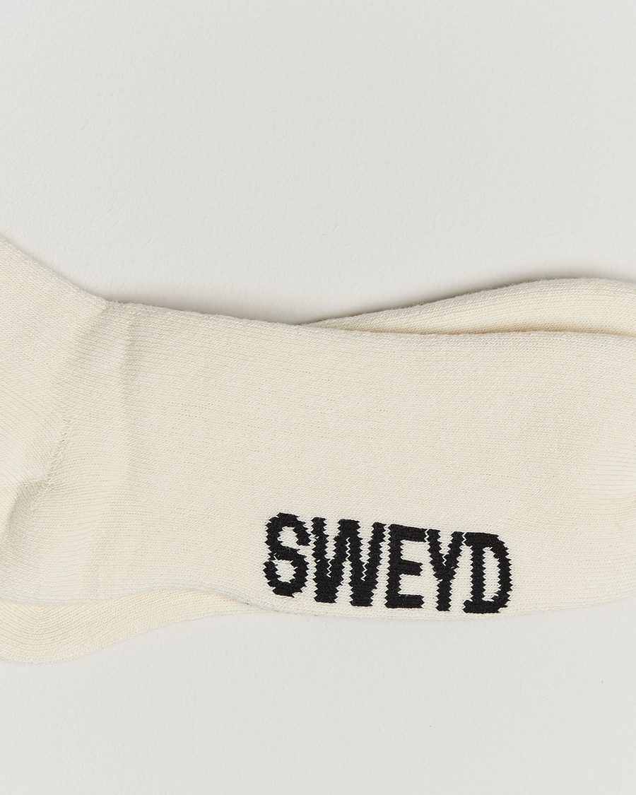 Uomini | Biancheria intima | Sweyd | Cotton Cabin Socks Off White