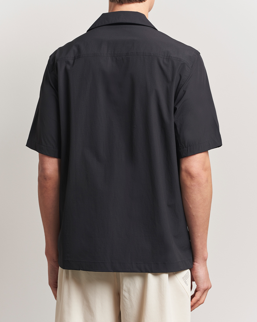 Uomini | Camicie | Oakley | Cuban Collar Short Sleeve Shirt Blackout