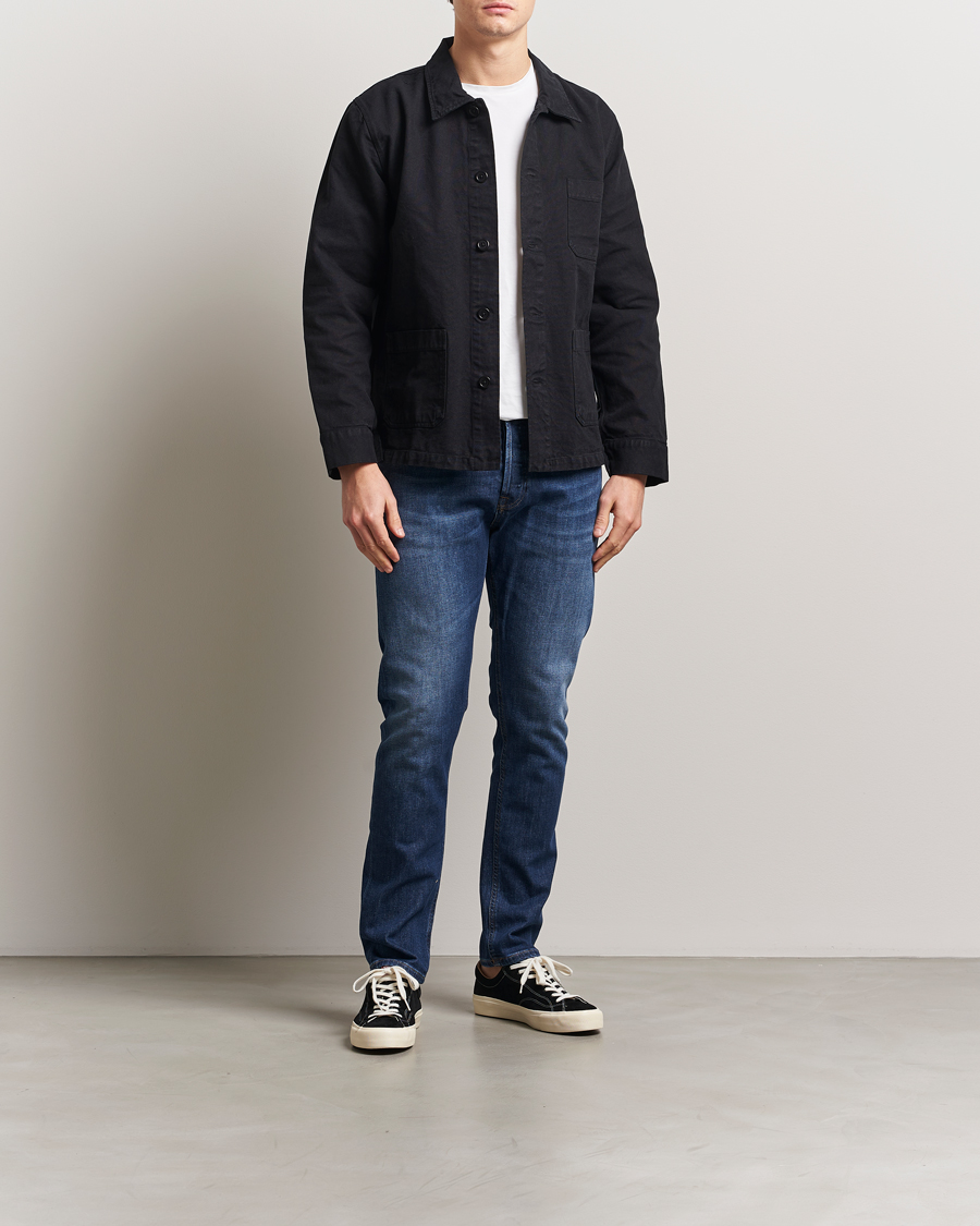 Uomini | Jeans | Dondup | Icon Regular Fit Jeans Dark Blue