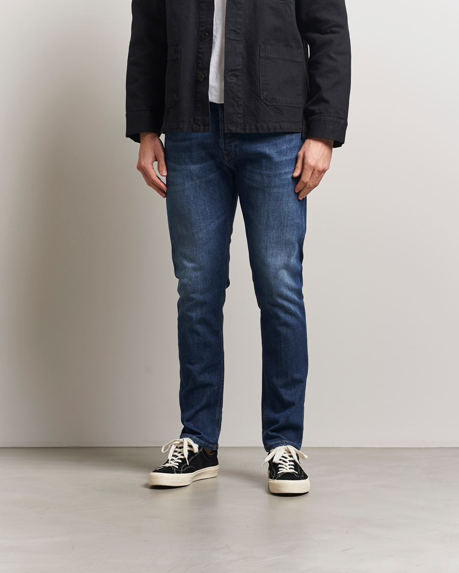 Uomini | Jeans | Dondup | Icon Regular Fit Jeans Dark Blue