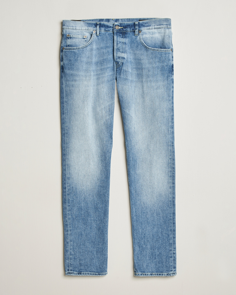 Uomini | Jeans | Dondup | Icon Regular Fit Jeans Light Blue