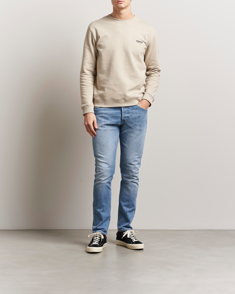 Uomini | Jeans | Dondup | Icon Regular Fit Jeans Light Blue