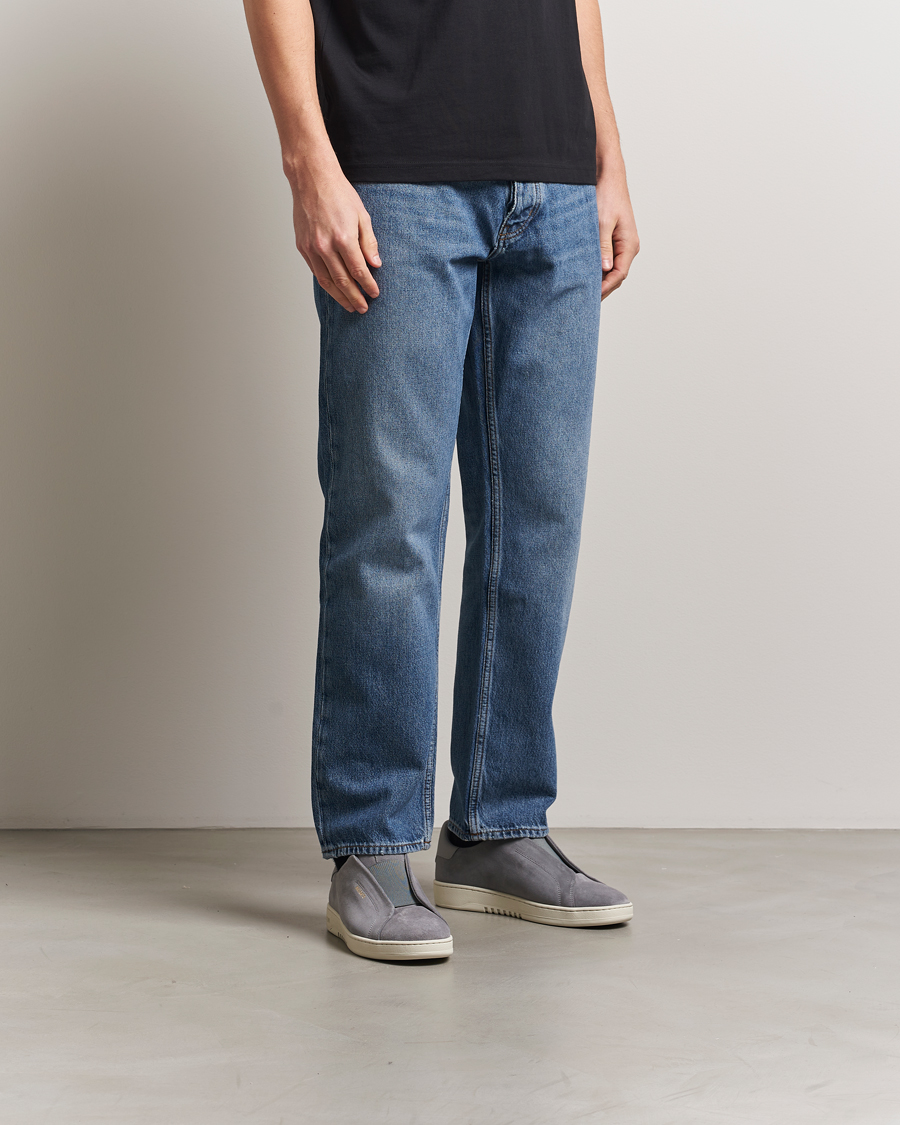 Uomini | Sneakers | Axel Arigato | Dice Laceless Suede Sneaker Dark Grey