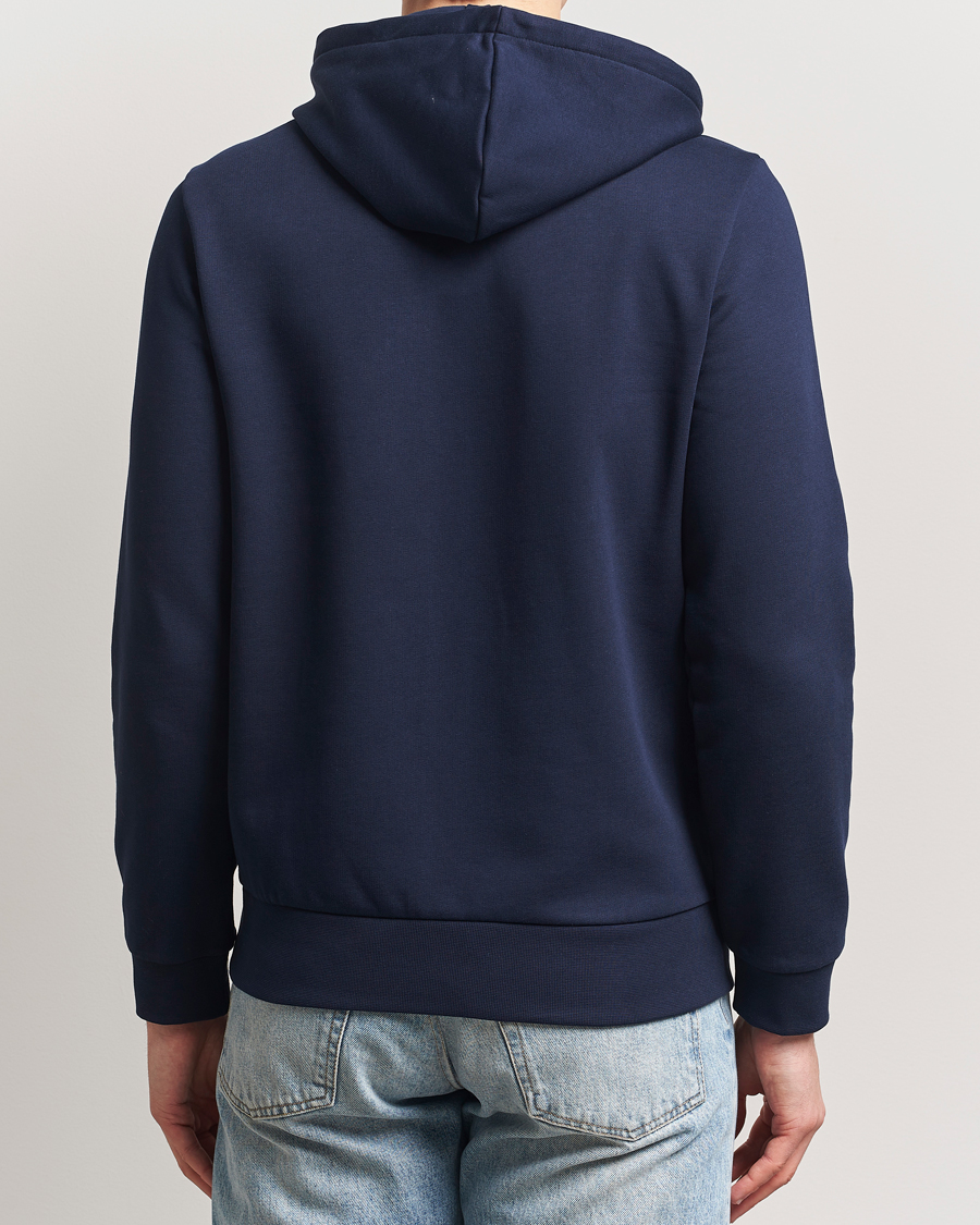 Uomini | Maglieria | Lacoste | Full Zip Hoodie Navy