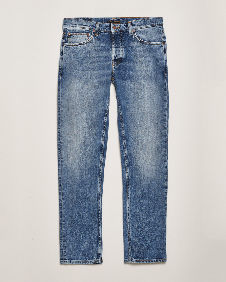 Uomini | Pantaloni | Nudie Jeans | Solid Ollie Jeans Worn Vintage