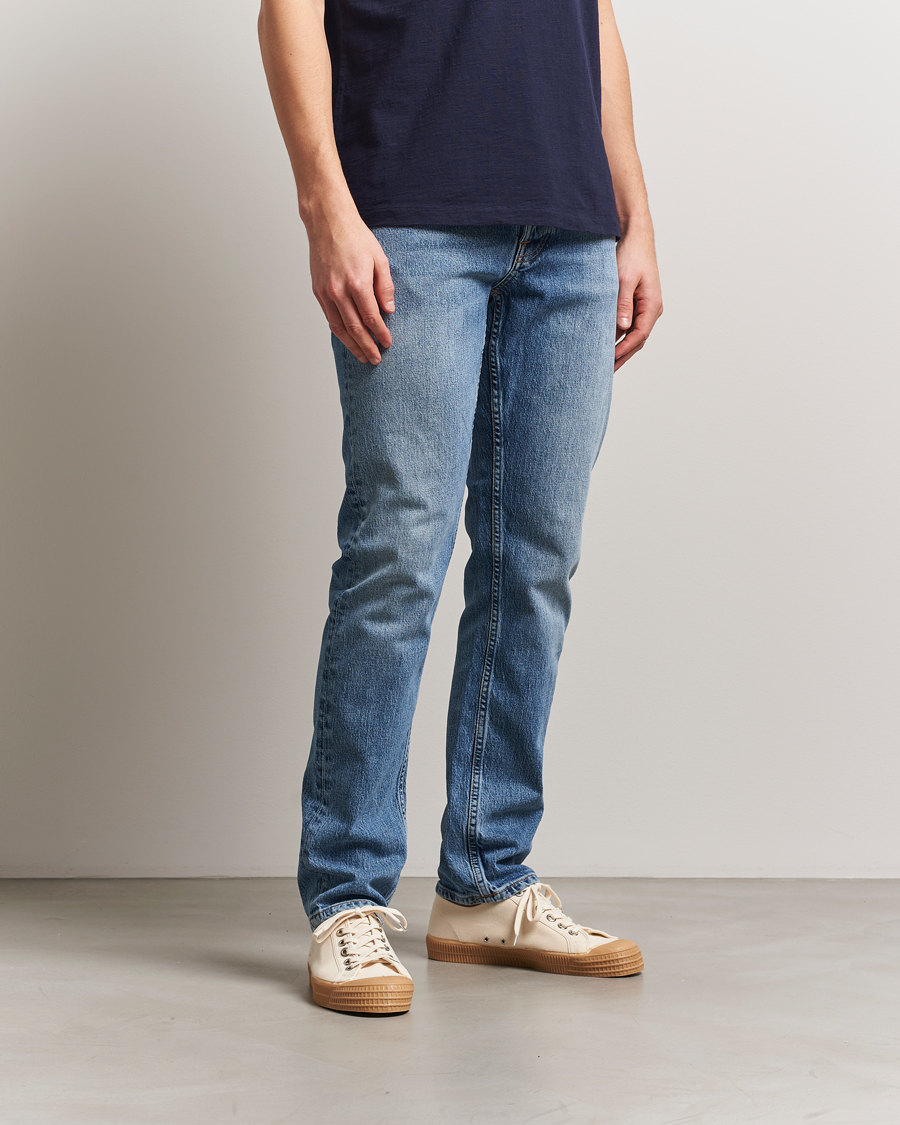 Uomini | Pantaloni | Nudie Jeans | Solid Ollie Jeans Worn Vintage