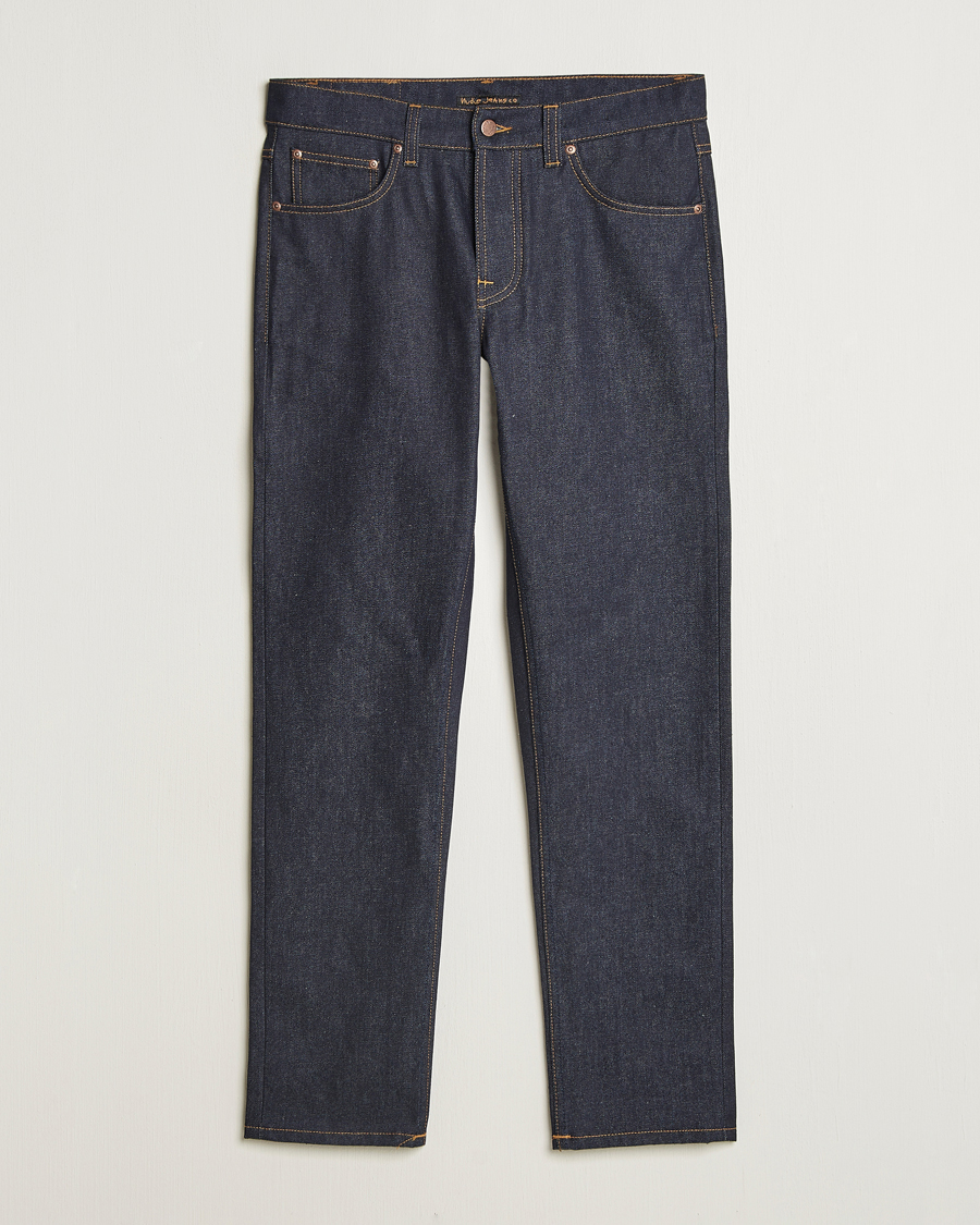 Uomini | Pantaloni | Nudie Jeans | Solid Ollie Jeans Dry Abyss