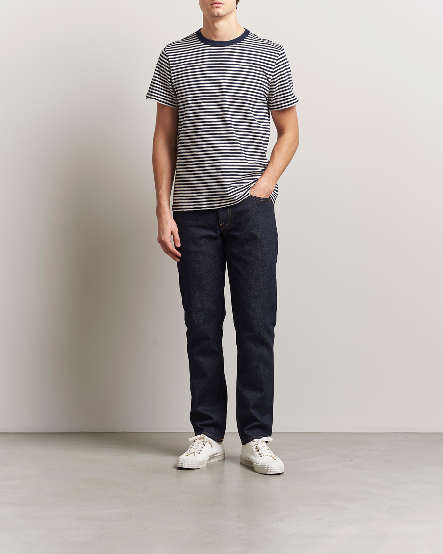 Uomini | Pantaloni | Nudie Jeans | Solid Ollie Jeans Dry Abyss