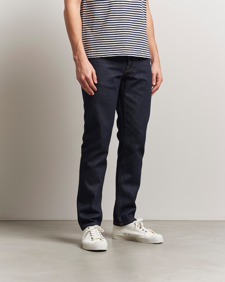 Uomini | Pantaloni | Nudie Jeans | Solid Ollie Jeans Dry Abyss
