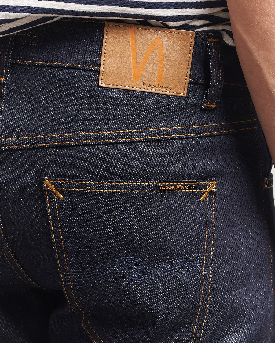 Uomini | Pantaloni | Nudie Jeans | Solid Ollie Jeans Dry Abyss
