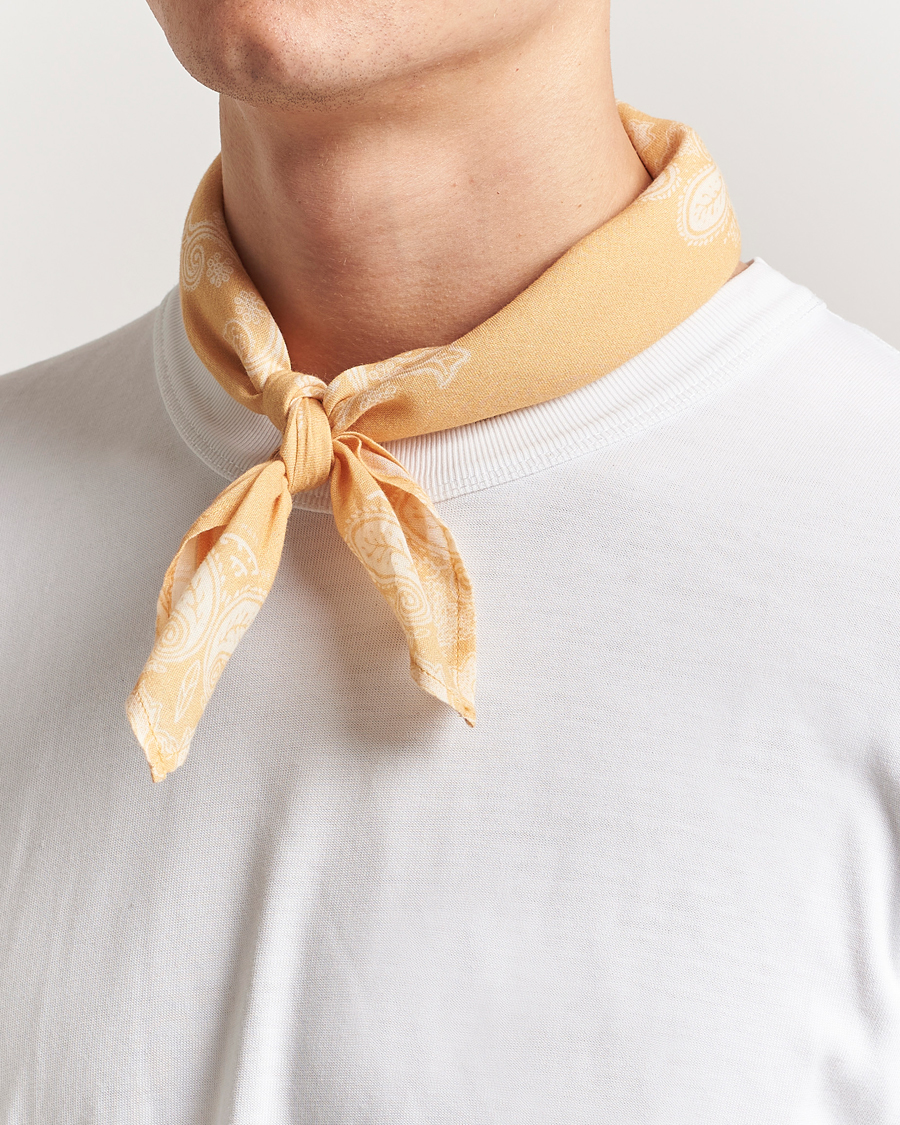 Uomini | Nudie Jeans Ingrid Bandana Mustard | Nudie Jeans | Ingrid Bandana Mustard