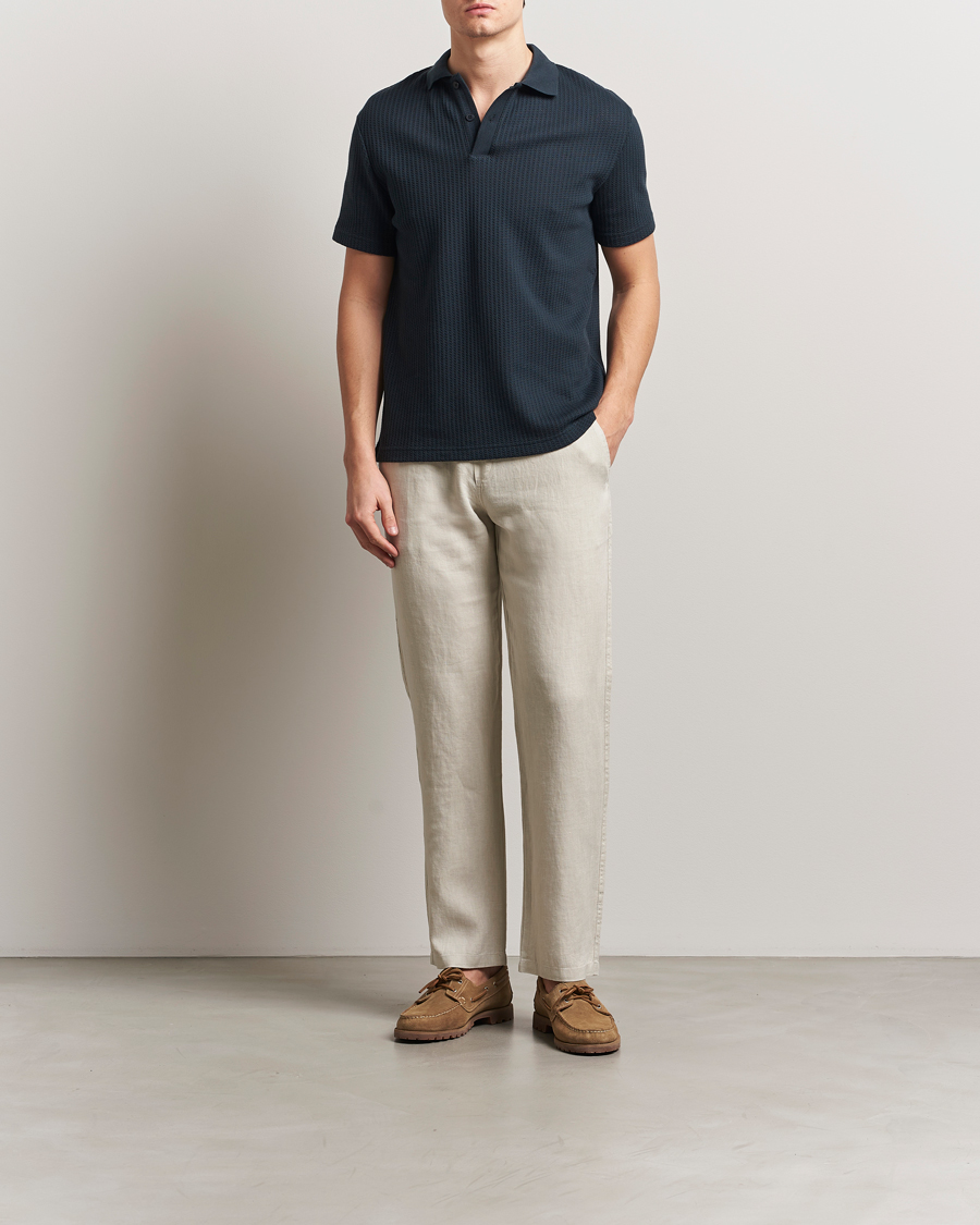 Uomini | Pantaloni | Samsøe Samsøe | Jabari Linen Drawstring Trousers Moonstruck