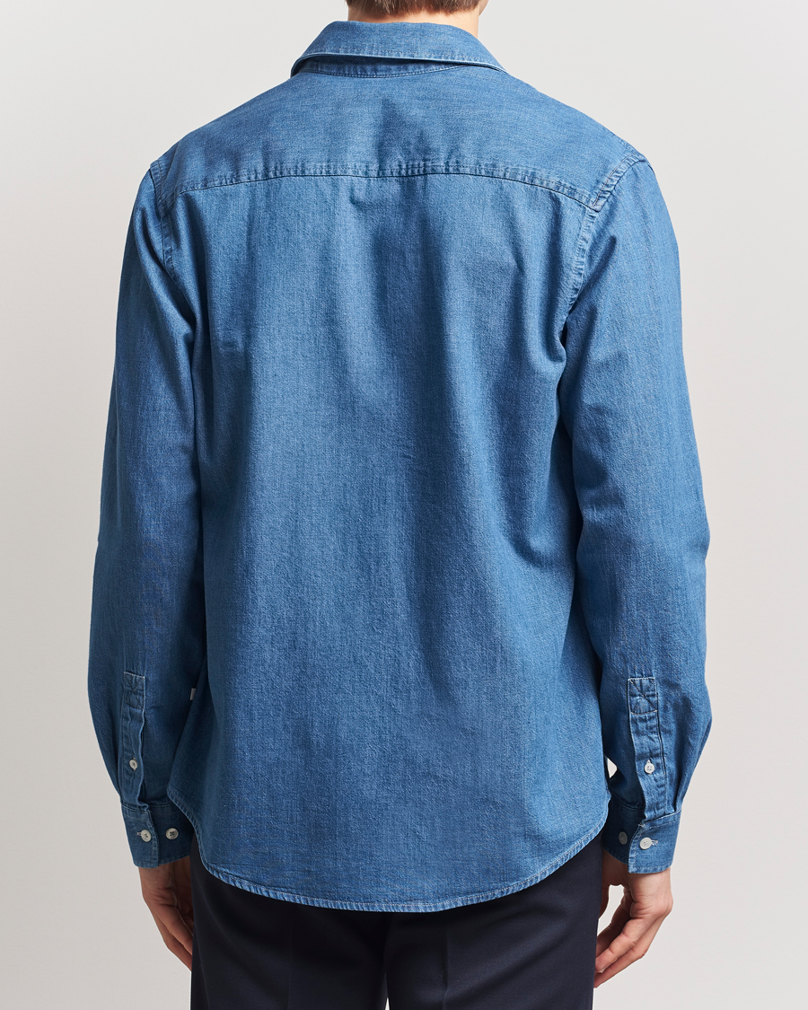 Uomini | Camicie | Samsøe Samsøe | Ryan Chambray Shirt Light Blue