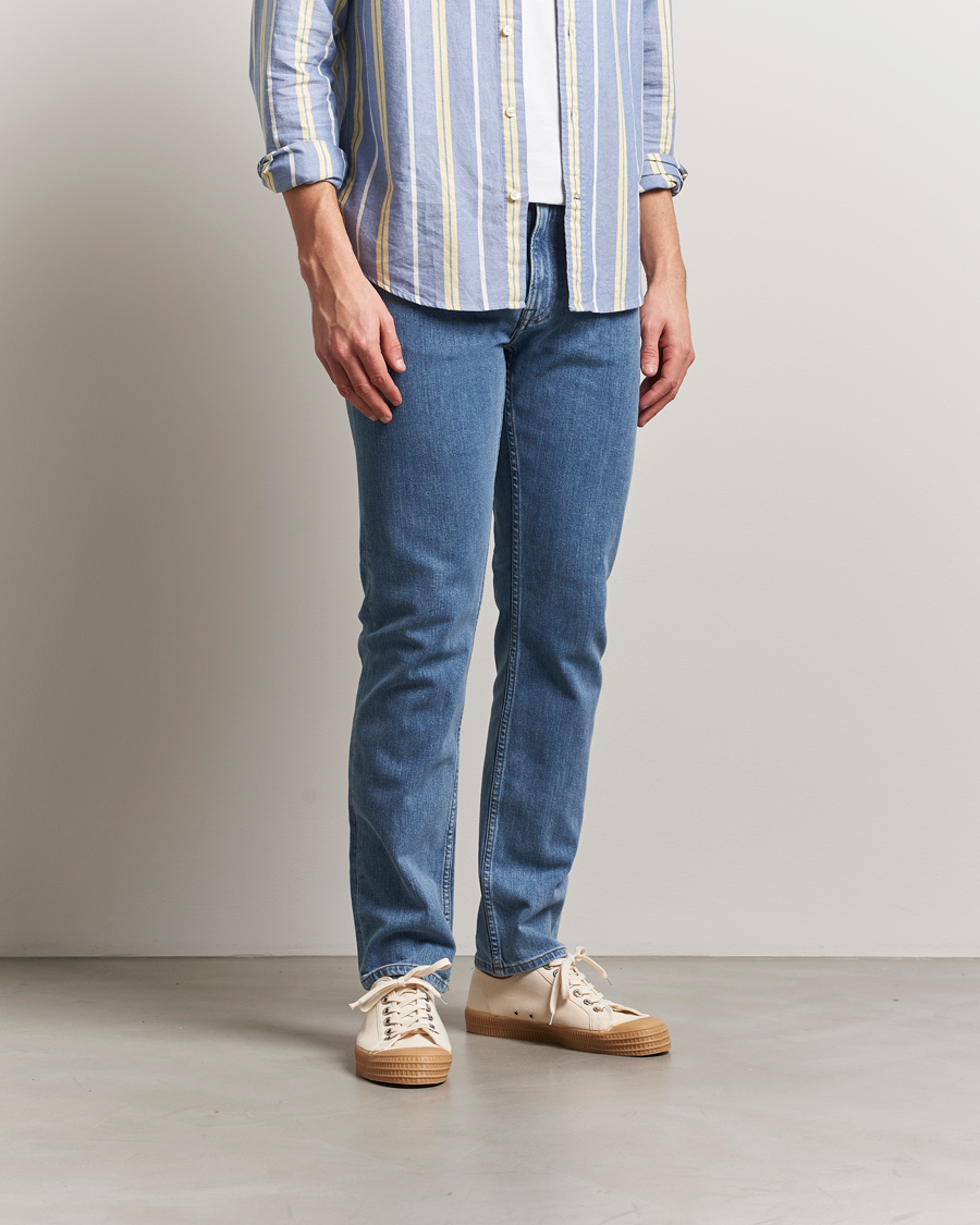 Uomini | Jeans | Gant | Regular Fit Jeans Mid Blue Worn In