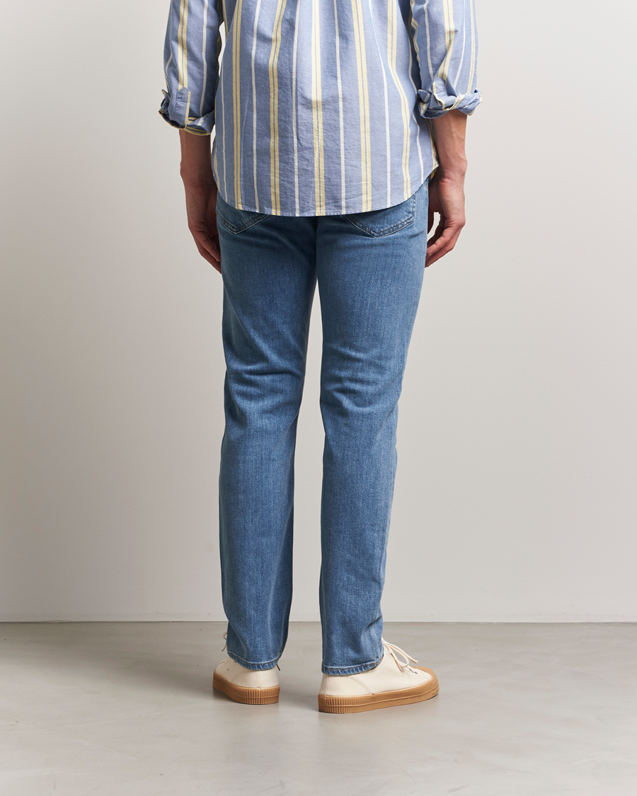 Uomini | Jeans | Gant | Regular Fit Jeans Mid Blue Worn In