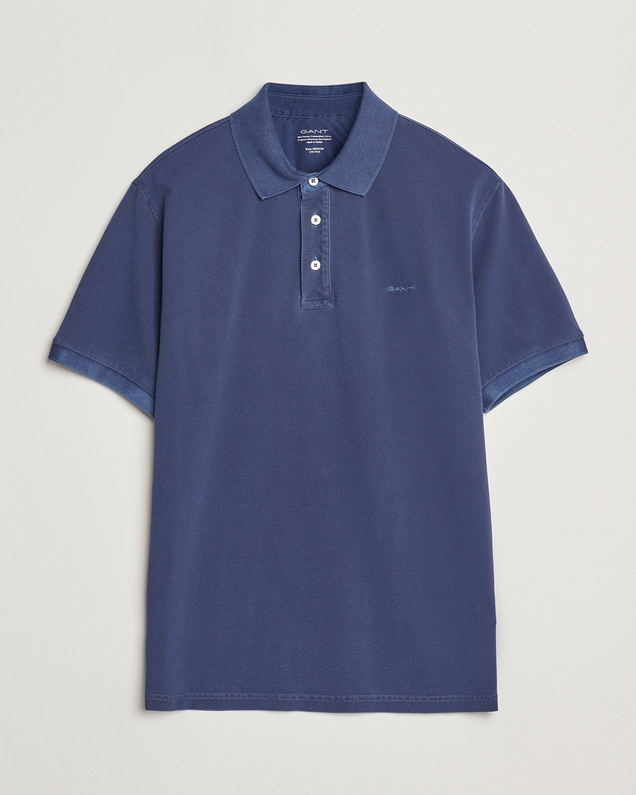 Uomini | Polo | Gant | Sunfaded Polo Persian Blue