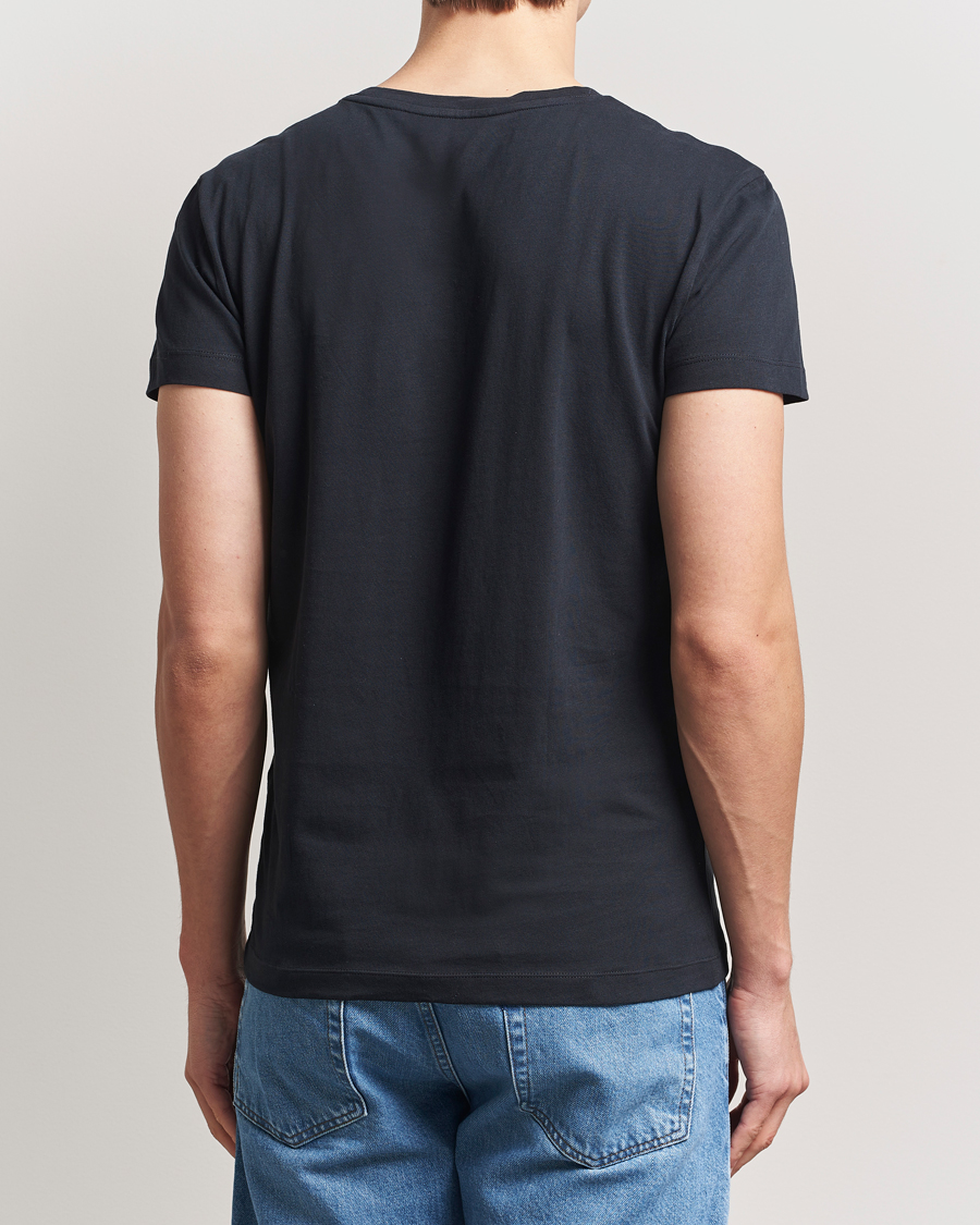 Uomini | T-shirt | Gant | 2-Pack Crew Neck T-Shirt Black