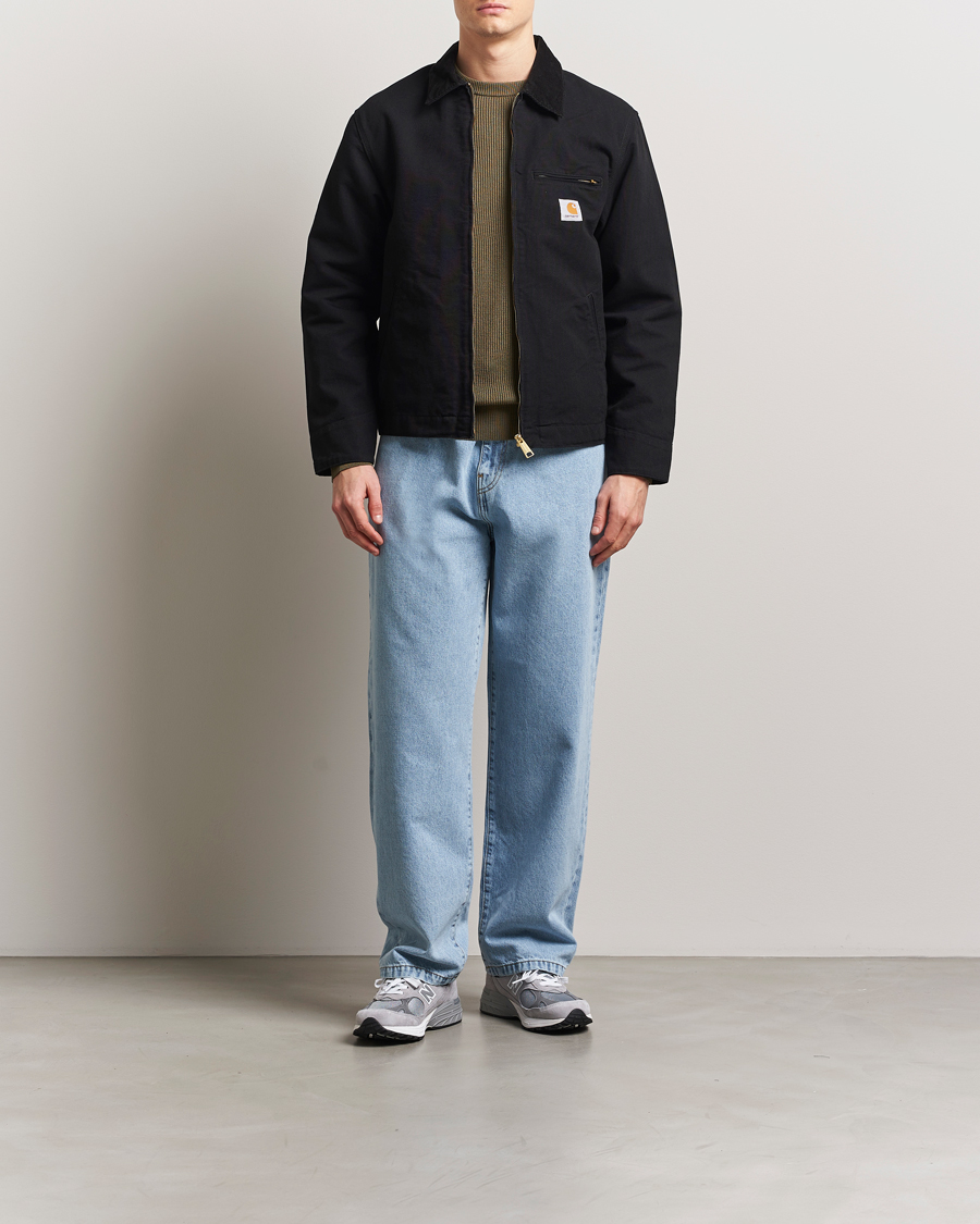 Uomini | Giacche | Carhartt WIP | Detroit Jacket Dearborn Canvas Black