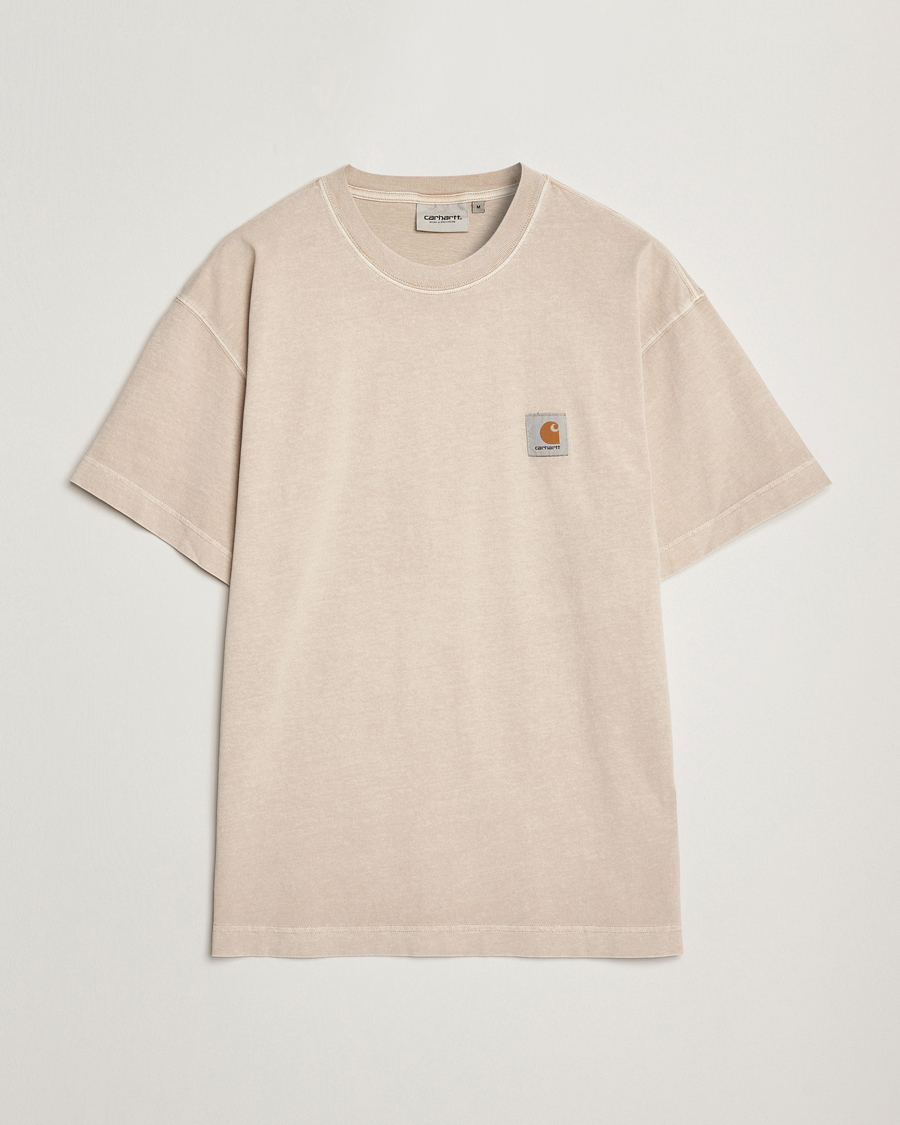 Uomini | T-shirt | Carhartt WIP | Nelson Cotton T-Shirt Fleur De Sel