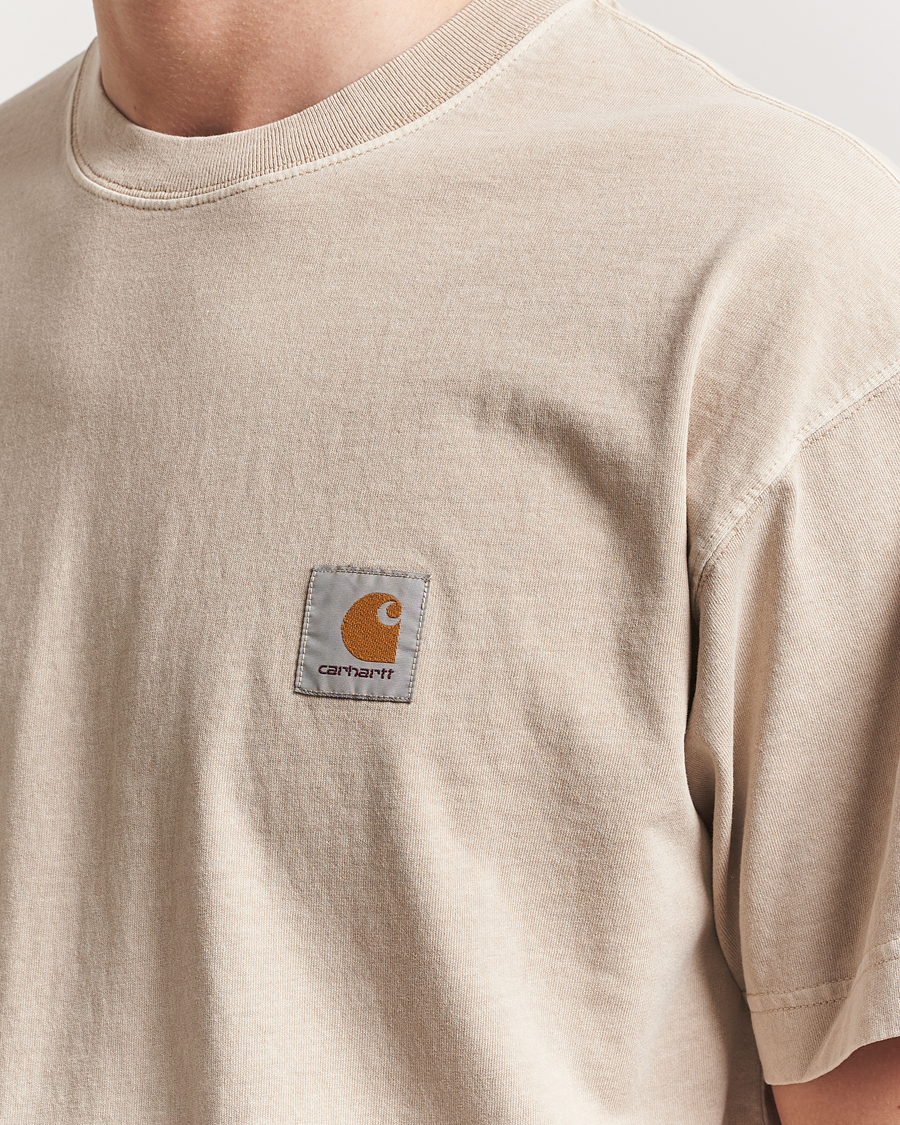 Uomini | T-shirt | Carhartt WIP | Nelson Cotton T-Shirt Fleur De Sel