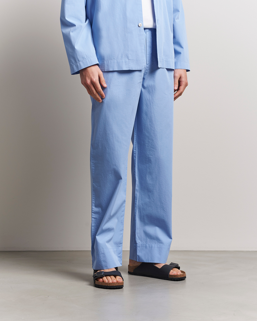 Uomini | Accappatoi & Pigiami | Tekla | Poplin Pyjama Pants Cornflower Blue