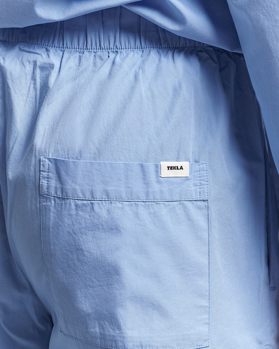 Uomini | Accappatoi & Pigiami | Tekla | Poplin Pyjama Pants Cornflower Blue