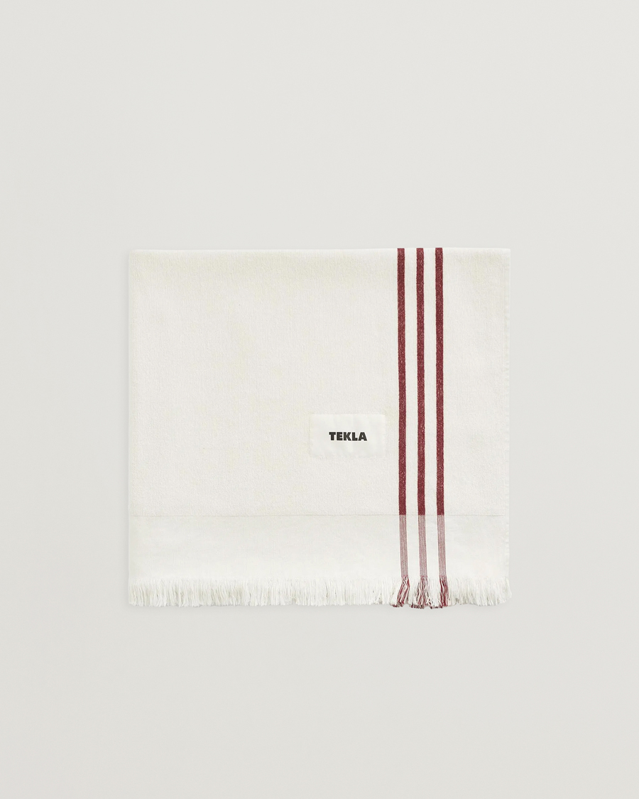 Uomini | Tessuti | Tekla | Organic Terry Beach Towel Clay
