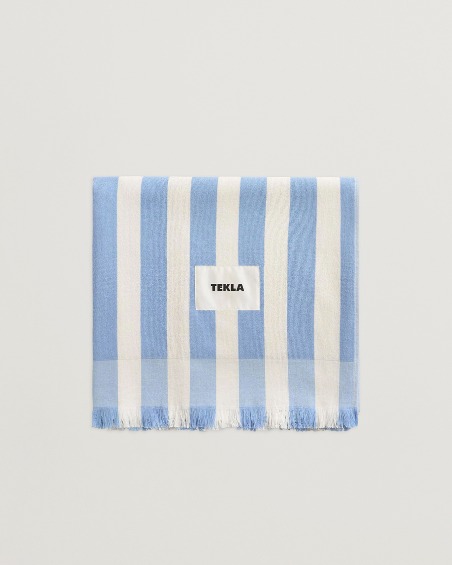 Uomini | Tessuti | Tekla | TeklaOrganic Terry Beach TowelMoro Stripes