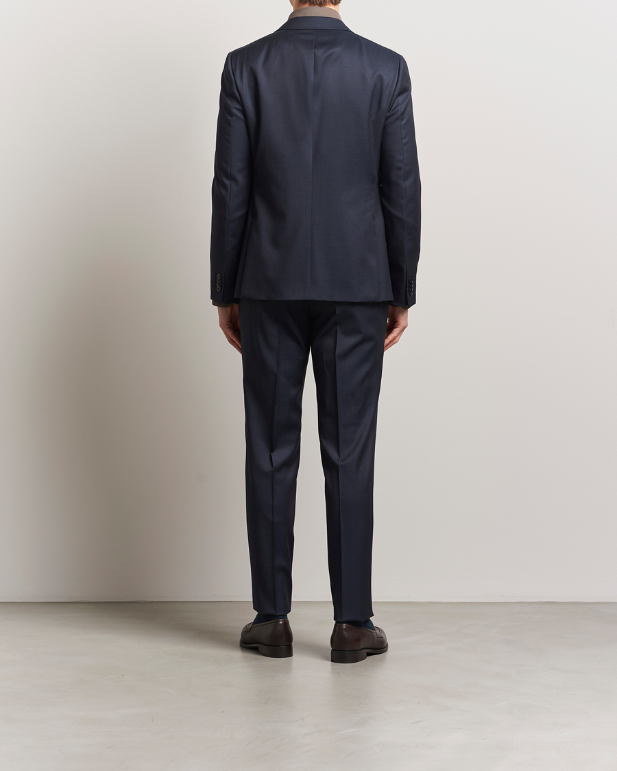 Uomini | Abiti | Zegna | Tailored Wool Suit Navy