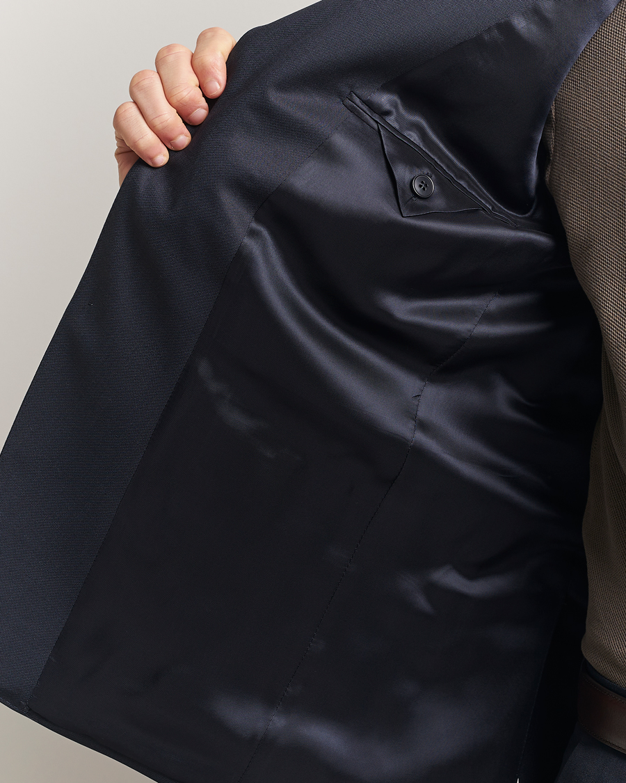 Uomini | Abiti | Zegna | Tailored Wool Suit Navy