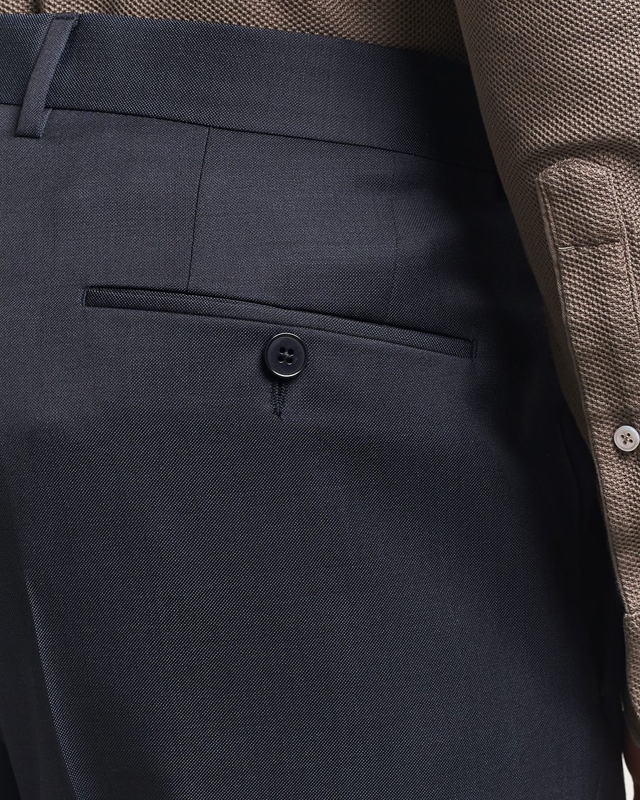 Uomini | Abiti | Zegna | Tailored Wool Suit Navy