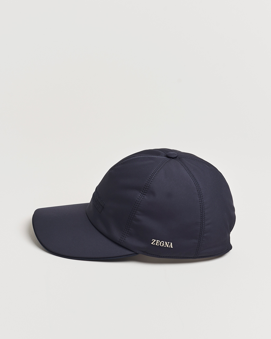 Uomini | Cappelli & Berretti | Zegna | Padded Baseball Cap Navy